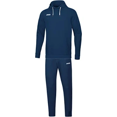 Abbildung von Jako Herren Jogginganzug Base mit Kapuzensweat, Marine, XL, M9465