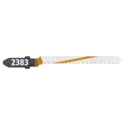 Abbildung von Wolfcraft 2 Stichsägeblätter HCS Länge 50 mm 2383000