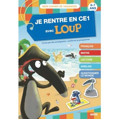 Abbildung von JE RENTRE EN CE1 AVEC LOUP CDV 2021: 6 7 ans, du CP au