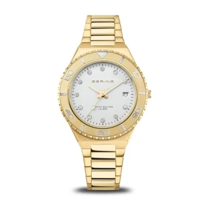 Abbildung von BERING Herren Analog Funk Uhr Edelstahl Armband 18936 734
