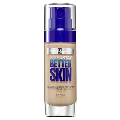 Abbildung von Maybelline SuperStay Better Skin Foundation make up SPF 20 (021 Nude) 30 ml (woman)