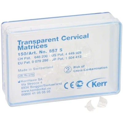 Abbildung von Hawe Zervikalfolien transparent 857S 150 Matrizen