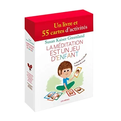 Abbildung von La Méditation est un jeu d&#039;enfant: Coffret avec livre et 55 cartes d&#039;activité