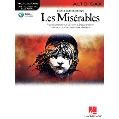 Abbildung von Les Miserables Play along Pack Alto Sax: Noten, CD, Sammelband für Alt Saxophon, Saxophon (Hal Leonard Instrumental Along): Sax