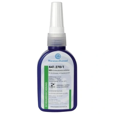 Abbildung von Marston Domsel 12x MD Schraubensicherung 641.270 50ml Flasche