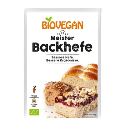 Abbildung von Meister Backhefe, BIO