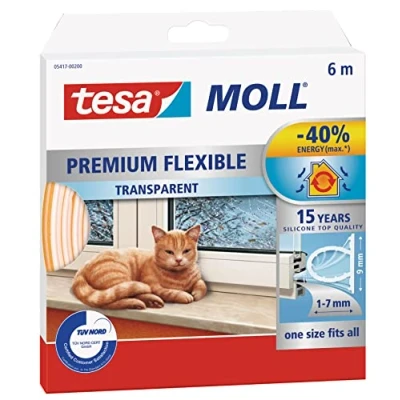Abbildung von tesa Dichtungsband Moll Dichtungsprofil Super Flex 6 m