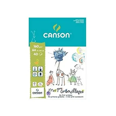 Abbildung von Canson Pad My First Scribbles A4 160 g Skizzenbuch