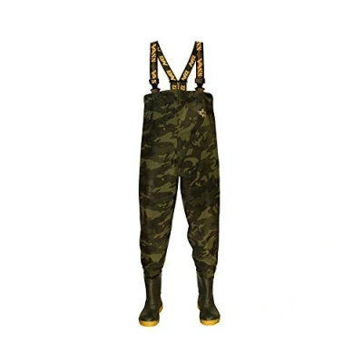 Abbildung von Vass Tex 785 &#039;Heavy Duty&#039; Camouflage Waders 44 45 (UK 10) Wathose