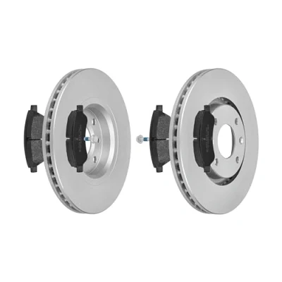 Abbildung von F.BECKER_LINE BREMSSCHEIBEN Ø283MM + BREMSBELÄGE VORNE FÜR CITROEN C3 PICASSO