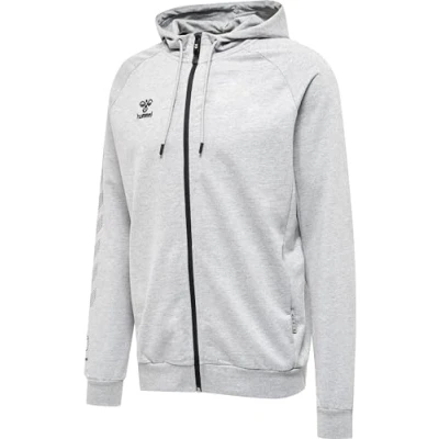 Abbildung von Hummel Hmlmove GRID Sweatjacke, Herren, Größe: XXL, Grey melange