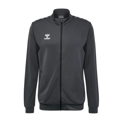 Abbildung von Hummel Authentic PL ZIP Trainingsjacke, Herren, Größe: XXL, Asphalt