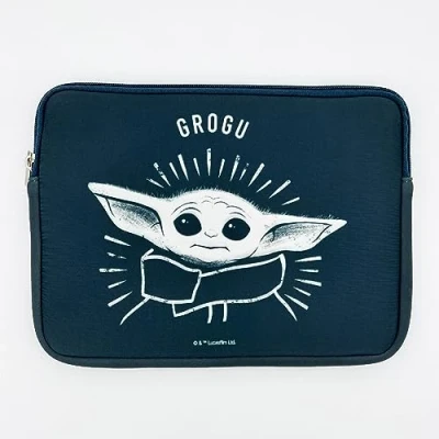 Abbildung von Wondee Disney Mandalorian Tablet Hülle Baby Yoda Grogu Universal bis zu 11 Zoll 9 10 10.1 10.5 11&quot; kompatibel mit Ipad/Ipad Air/Ipad Pro/Samsung Galaxy Tab/Lenovo Tab