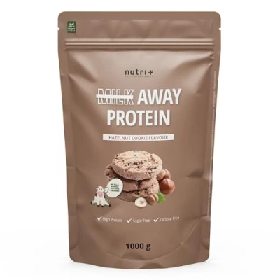 Abbildung von nutri+ Milk Away Protein Veganes Eiweißpulver ohne Soja Pulver, 1 er