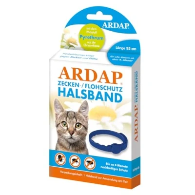 Abbildung von Ardap Flohhalsband Zecken u. Katzen 35 cm