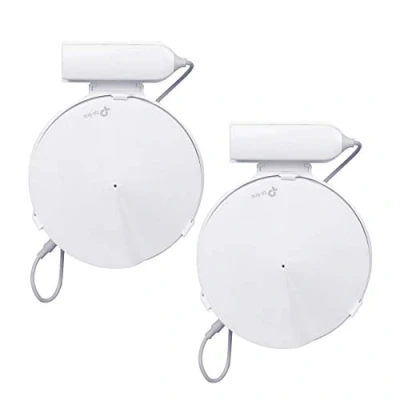 Abbildung von BECEMURU Wandhalterung Ständerhalter, Huafly WiFi Halterungshalter mit System Hervorragendes Kabelmanagement für Deco M9 Plus (2 Pack)