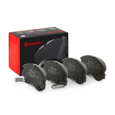 Abbildung von BREMBO P 54 008 Bremsbelagsatz mit akustischer Verschleißwarnung ohne Zubehör MITSUBISHI: PAJERO 1, L300 / Delica III Bus