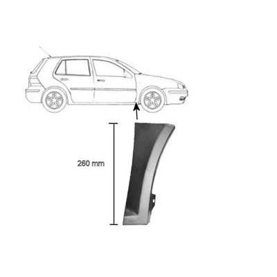 Abbildung von VAN WEZEL 5888156 Kotflügel vorne rechts, unten Reparaturblech VOLKSWAGEN: Golf 4 Variant, Bora Limousine, Schrägheck kfzteile, kfzteile24,