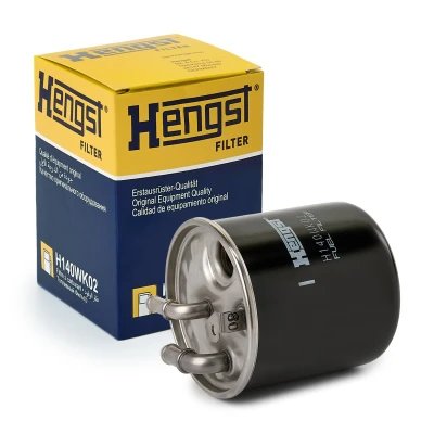 Abbildung von HENGST FILTER H140WK02 Kraftstofffilter Leitungsfilter MERCEDES BENZ: Sprinter 3.5 T Bus, E Klasse Limousine, A Klasse, FORD: Fiesta Mk5 Limousine