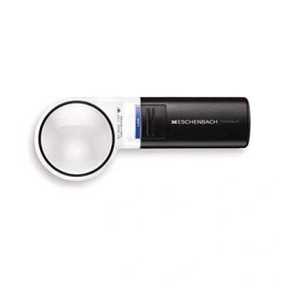 Abbildung von Eschenbach Optik Handlupe 151141 mit LED Beleuchtung Vergrößerungsfaktor: 4