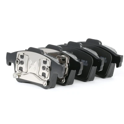 Abbildung von BREMBO P 59 044 Bremsbelagsatz exkl. Verschleißwarnkontakt ohne Zubehör RENAULT: LAGUNA 2, ESPACE 4, MEGANE NISSAN: Primera Limousine