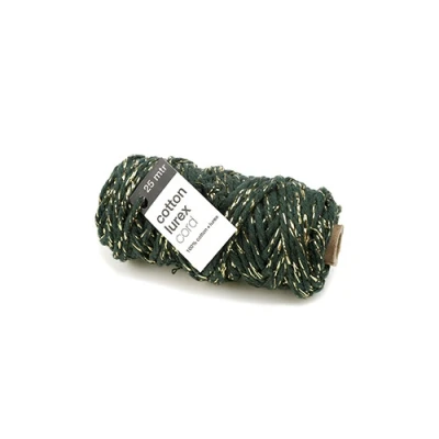 Abbildung von Cotton Lurex Twist, Green Gold