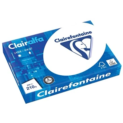 Abbildung von CLAIREFONTAINE Druckerpapier 2800, Format DIN A3, 210 g/m², 250 Blatt
