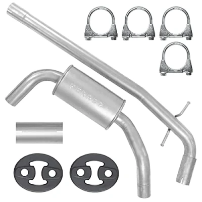 Abbildung von Mitteltopf Auspuff Mittelschalldämpfer für 1.4 1.6 Seat Altea/XL Leon 2 II 1P1