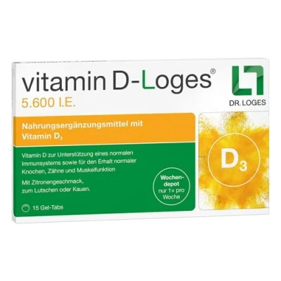 Abbildung von vitamin D Loges 5.600 I.E. Wochendepot 60 St