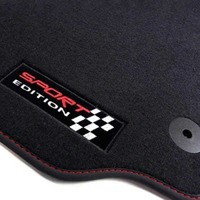 Abbildung von tuning art 196 Sport Edition Fußmatten passend für Seat Leon 1M Toledo 1999 2006