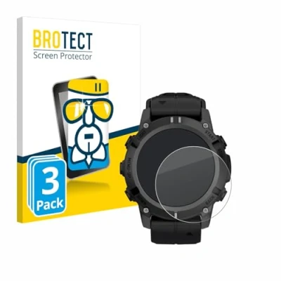 Abbildung von BROTECT Schutzglas für Garmin Descent G2 (3 Stück) Schutzfolie Panzer Folie Glas [Extrem Kratzfest 9H, Anti Fingerprint, Ultra Transparent]