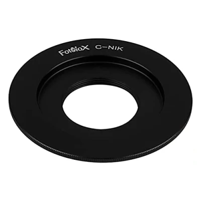 Abbildung von Fotodiox Lens Mount Adapter Compatible with C CCTV/Cine Lenses to Nikon F Cameras