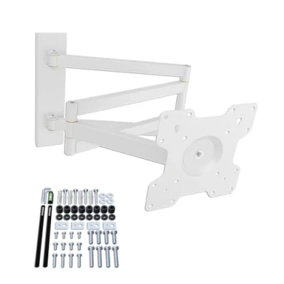 Abbildung von XTRARM Axis XL 108,5cm TV Wandhalterung schwenken neigen rotieren, bis 25kg, VESA 200x200 weiß