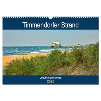 Abbildung von Timmendorfer Strand Urlaubsimpressionen (Wandkalender 2025 DIN A3 quer), CALVENDO Monatskalender