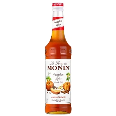 Abbildung von Monin Sirup Kürbis Gewürz (Pumpkin Spice), 0,7L 3er Pack