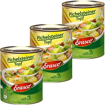 Abbildung von Erasco Pichelsteiner Topf mit Rindfleisch und Gemüse 800g 3er Pack