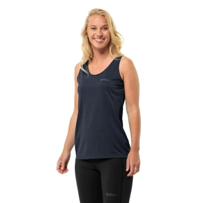 Abbildung von Jack Wolfskin Crosstrail Top, Damen, Größe: Medium, Night blue