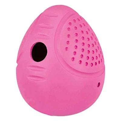 Abbildung von Trixie Roly Poly Snack Ei, Naturkautschuk, 8 cm, verschiedene Farben