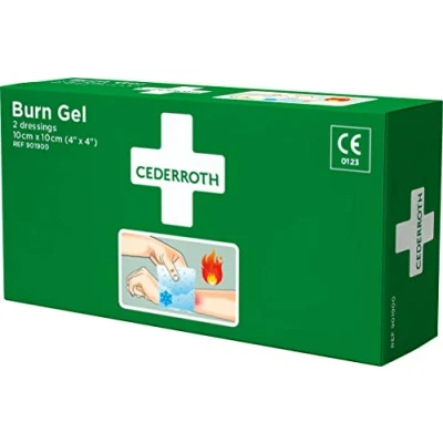 Abbildung von Cederroth Brandsårsgel 10x10 cm, 2er Pack
