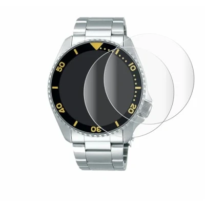 Abbildung von BROTECT 2 Stück Full Cover Schutzfolie für Seiko 5 Sports SRPD59K1 Screen Displayschutz Folie [3D Curved, Anti Fingerprint, Kristall Klar]