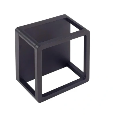 Abbildung von Lucande LED Außenwandleuchte Thorvid, Höhe 18 cm, schwarz