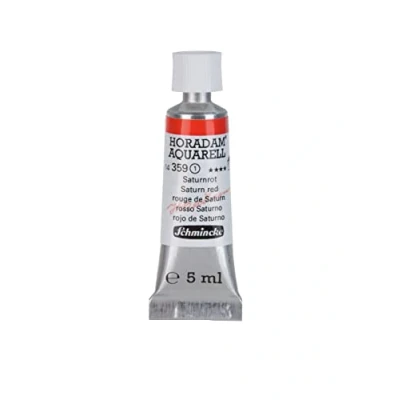 Abbildung von Schmincke HORADAM® AQUARELL feinste Künstler Aquarellfarben, Saturnrot 5 ml