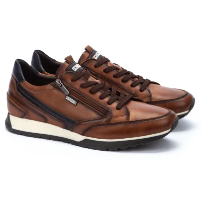 Abbildung von PIKOLINOS CAMBIL Keilsneaker, Keilabsatz, Schnürschuh, Halbschuh, Freizeitschuh im Used Look