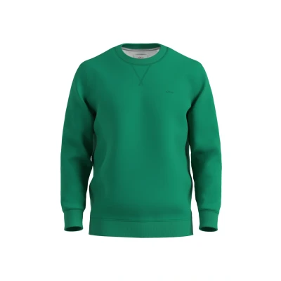 Abbildung von s.Oliver MIT LOGO Detail Sweatshirt, Herren, Größe: Medium, Smaragd
