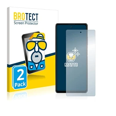 Abbildung von BROTECT Entspiegelungs Schutzfolie für Blackview A100 (2 Stück) Matte Displayschutz Folie, Anti Reflex, Fingerprint