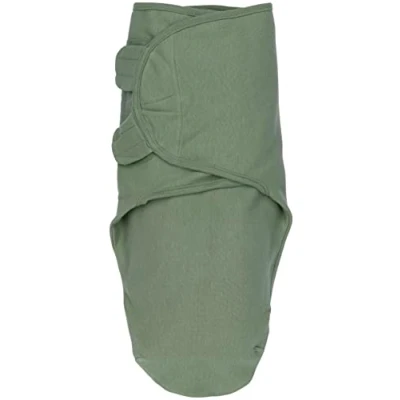 Abbildung von Meyco Baby Pucksack Swaddlemeyco Uni Forest Green (1 tlg), 0 3 Monate