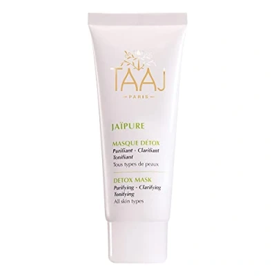 Abbildung von TAAJ reinigende Detox Maske JAÏPURE Reinigt, klärt und tonisiert Antioxidative Wirkstoffe Regeneriert das Gewebe Frischer strahlender Teint Vegan 75 ml