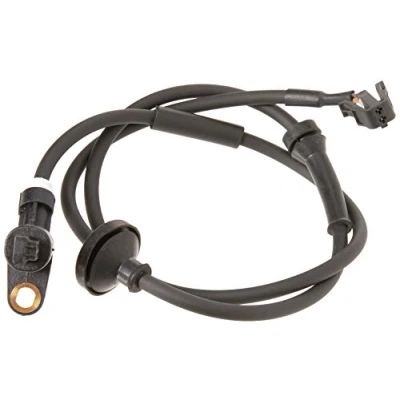 Abbildung von ESEN SKV 06SKV031 ABS Sensor Hinterachse 2 polig 865mm 12V elektrisch schwarz Female VOLKSWAGEN: Polo III Schrägheck, Schrägheck