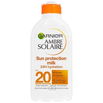 Abbildung von Garnier Ambre Solaire Sun Protection Milk 200ml SPF 20