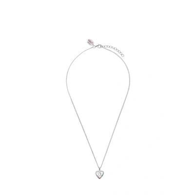 Abbildung von Prinzessin Lillifee Kette mit Anhänger 925 Sterling Silber Mädchen Kinder Halsschmuck, Zirkonia synth., 35+3 cm, Silber, L, Kommt in Schmuck Geschenk Box, 2027885